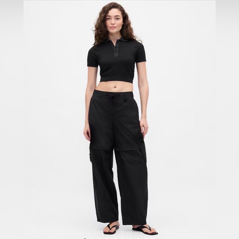 Gap × BÉIS Convertible Cargo Barrel Pants size 2-new with tags